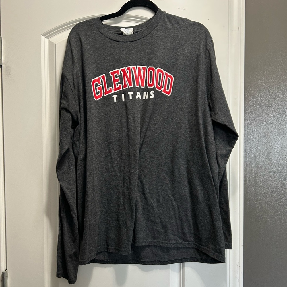XL Glenwood Titans Gray Long Sleeve Shirt